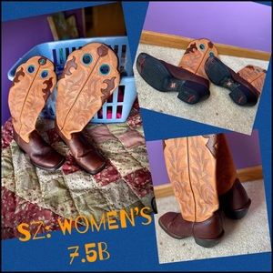 🔆Ladies Square Toe Cowgirl Boots🔆